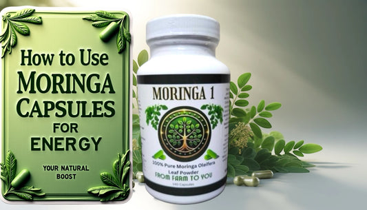 Moringa capsules benefits for energy boost