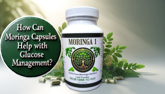 Moringa capsules for glucose regulation and diabetes support