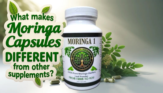 Unique benefits of Moringa capsules vs. other supplements