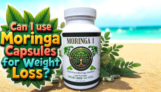 Moringa capsules for weight loss and metabolism support